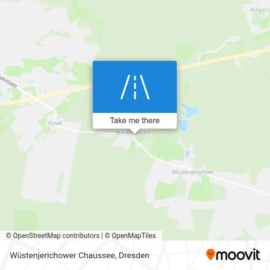 Wüstenjerichower Chaussee map