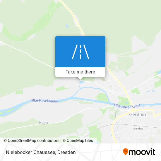 Nielebocker Chaussee map