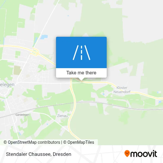 Stendaler Chaussee map
