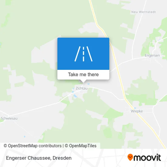 Engerser Chaussee map
