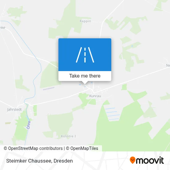 Steimker Chaussee map