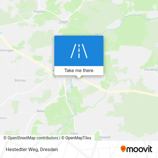 Hestedter Weg map