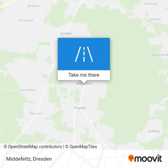 Middefeitz map
