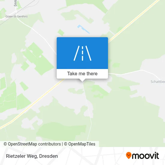 Rietzeler Weg map
