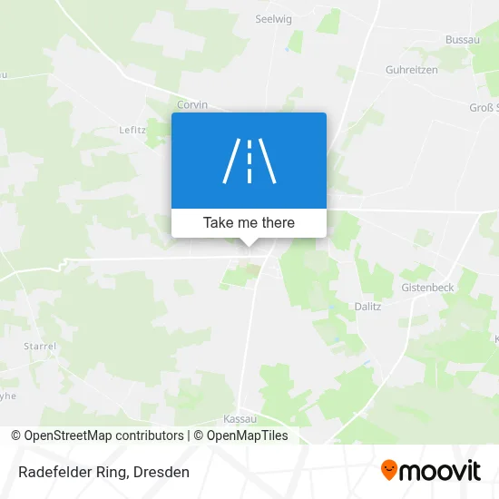 Radefelder Ring map