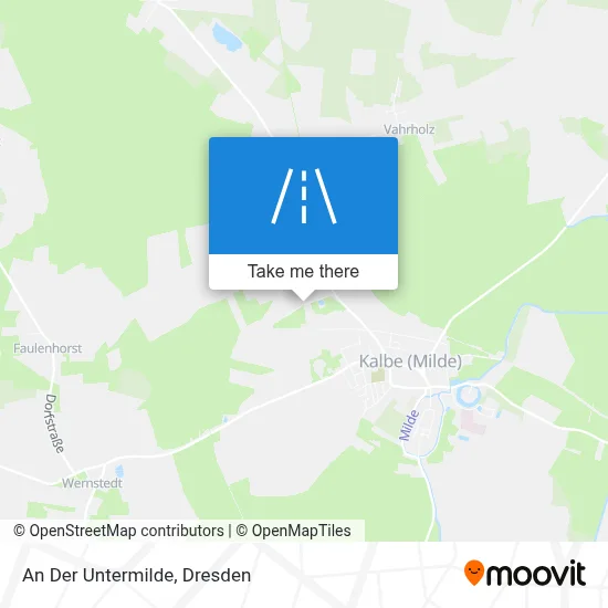 An Der Untermilde map