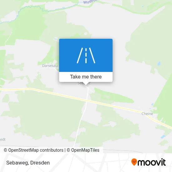 Sebaweg map