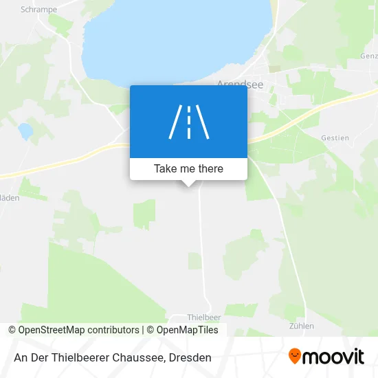 An Der Thielbeerer Chaussee map