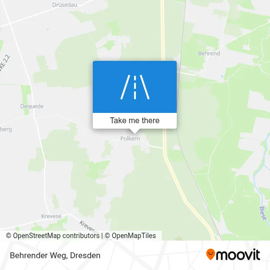 Behrender Weg map