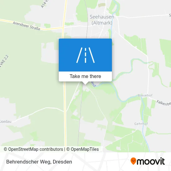 Behrendscher Weg map