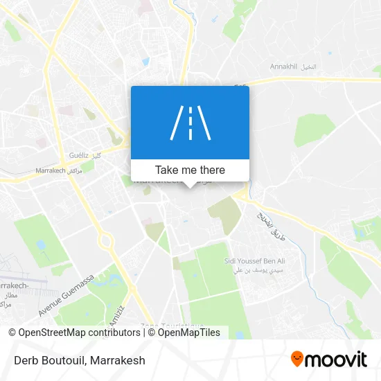 Derb Boutouil map