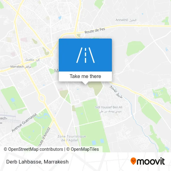 Derb Lahbasse map