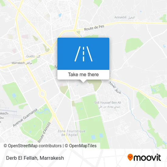 Derb El Fellah map
