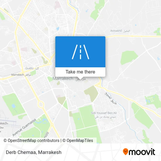 Derb Chemaa map