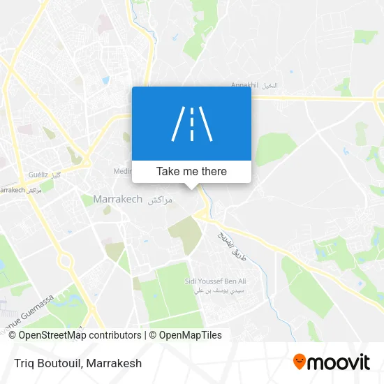 Triq Boutouil map