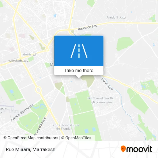 Rue Miaara map
