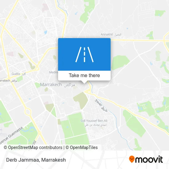 Derb Jammaa map