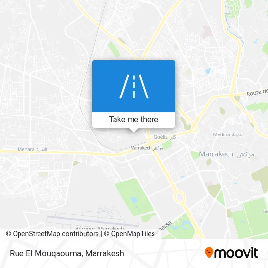 Rue El Mouqaouma map