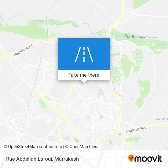 Rue Abdellah Laroui map