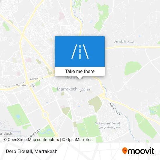 Derb Elouali map