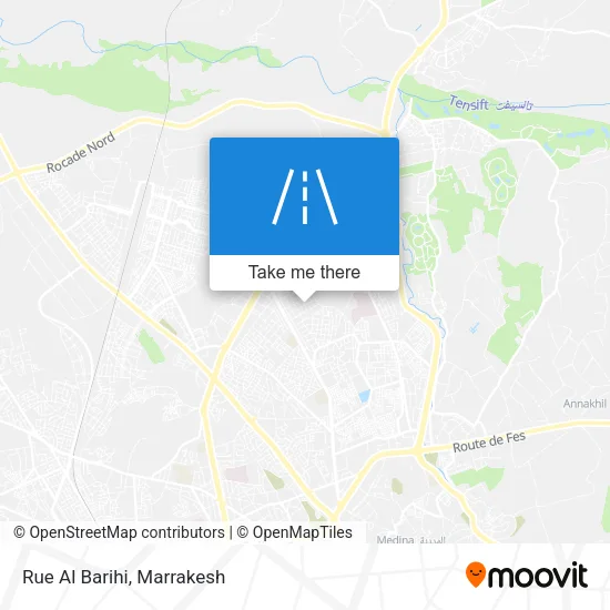 Rue Al Barihi map