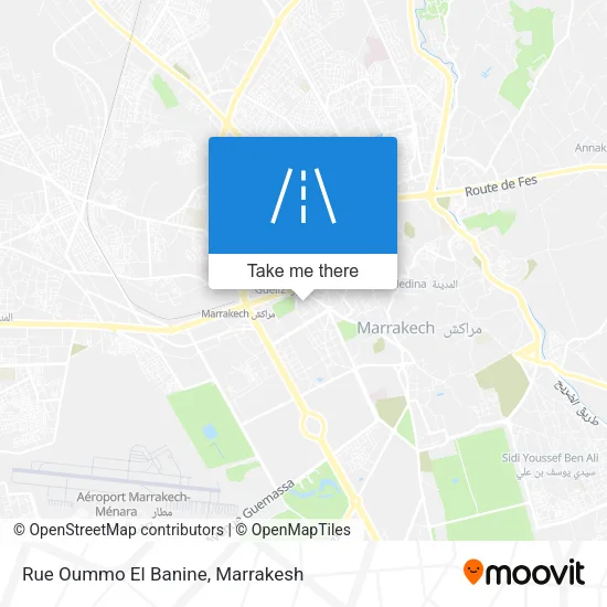 Rue Oummo El Banine map