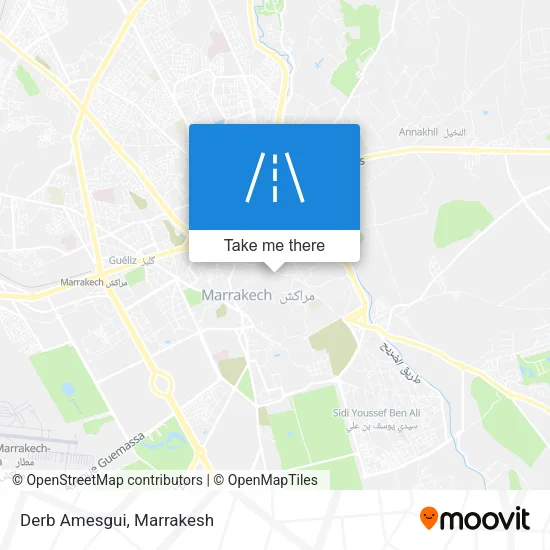 Derb Amesgui map