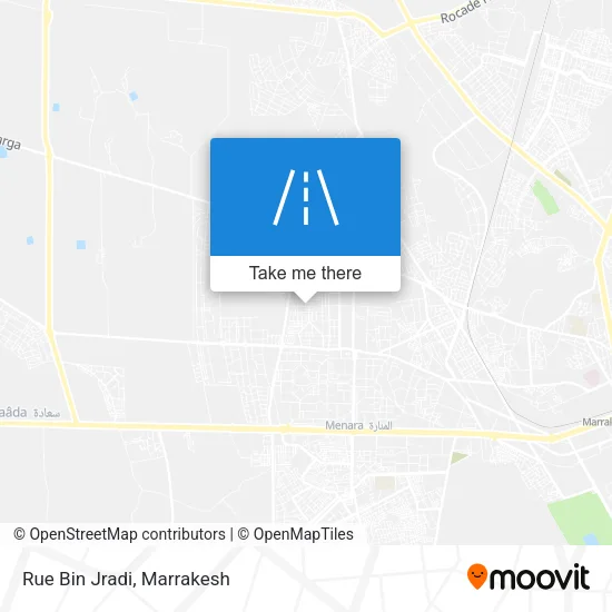 Rue Bin Jradi map