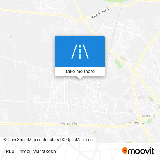 Rue Tinmel plan