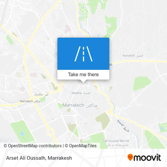 Arset Ali Oussalh map