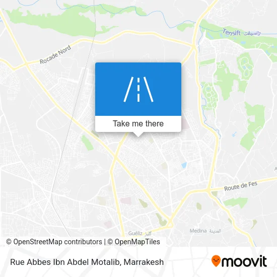 Rue Abbes Ibn Abdel Motalib map