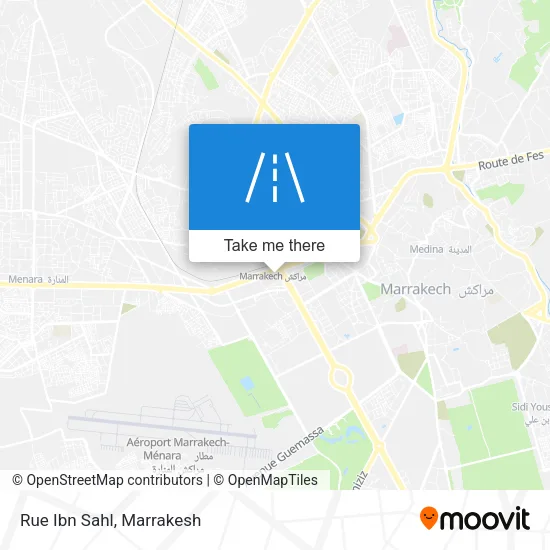 Rue Ibn Sahl map