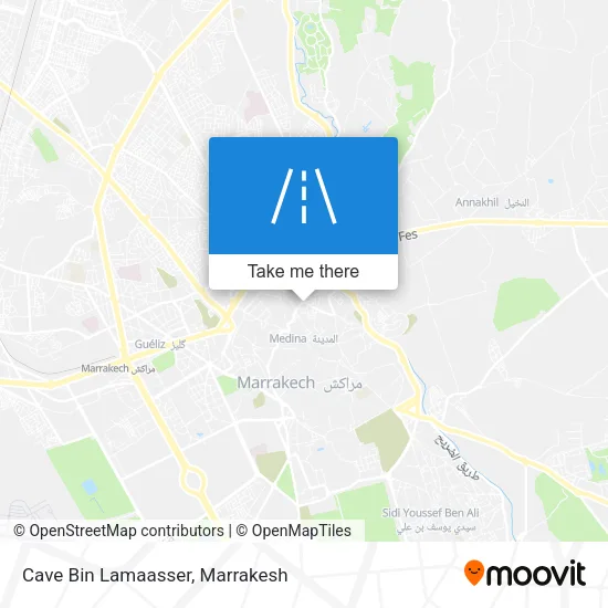 Cave Bin Lamaasser map