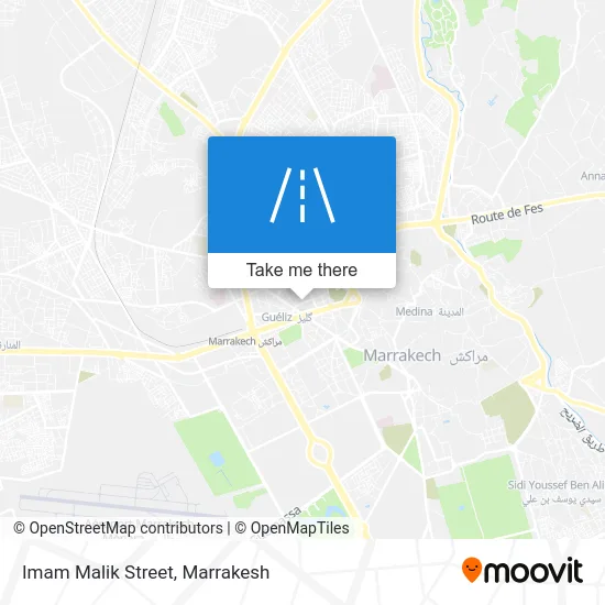 Imam Malik Street map