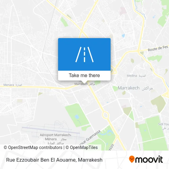 Rue Ezzoubair Ben El Aouame map
