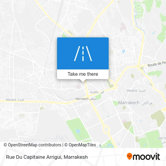 Rue Du Capitaine Arrigui map