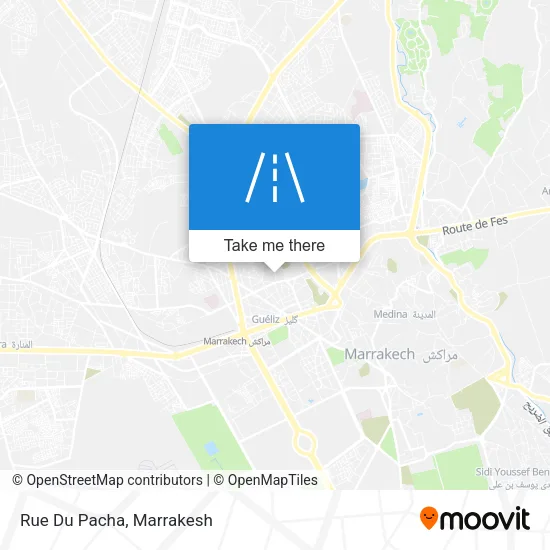 Rue Du Pacha map