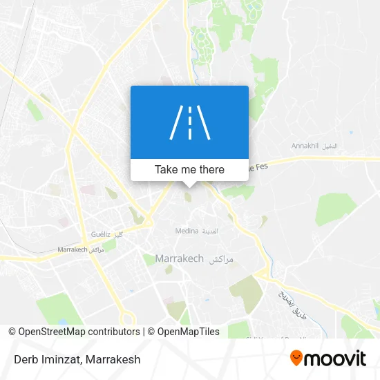 Derb Iminzat map