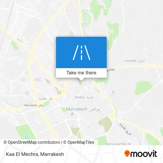 Kaa El Mechra map