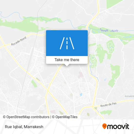Rue Iqbal map