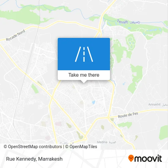 Rue Kennedy map