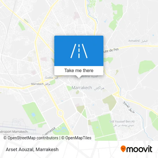 Arset Aouzal map
