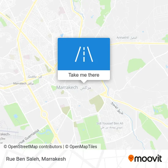 Ben Saleh Street map