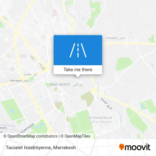 Taoialet Issebtiyenne map