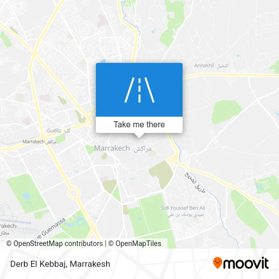 Derb El Kebbaj map