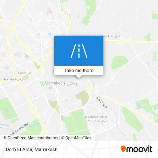 Derb El Arsa map