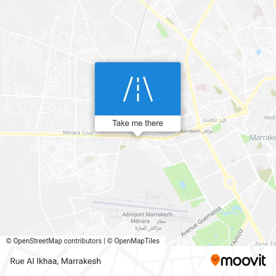 Rue Al Ikhaa map