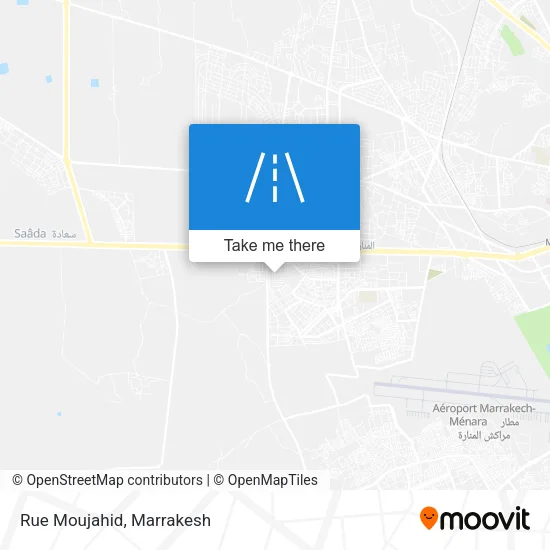 Rue Moujahid map