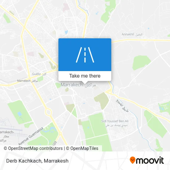 Derb Kachkach map