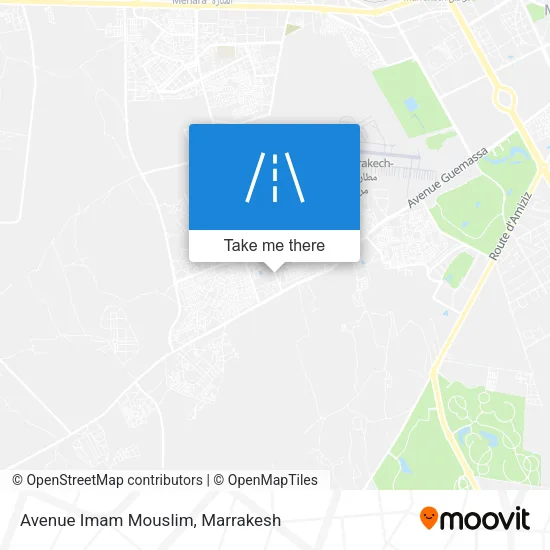 Avenue Imam Mouslim map